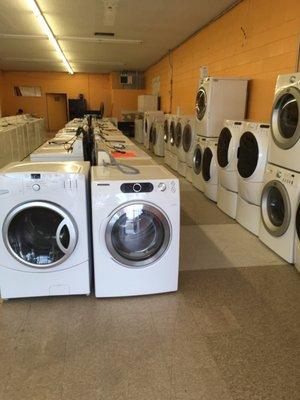 Washers & Dryers from end to end