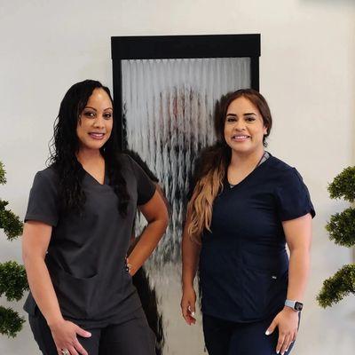 Rhonita (Nurse practitioner), Valerie (Esthetician)