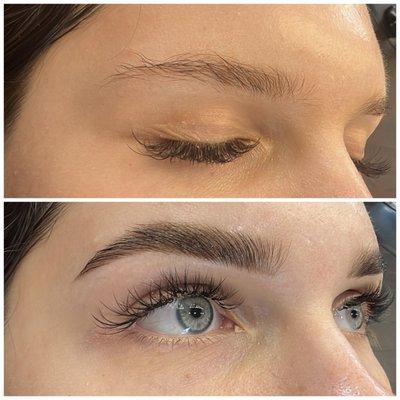 Brow henna & lamination