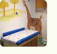 Pediatric exam room