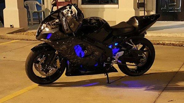 Motorcycle light kits