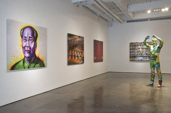 "Invisible man" Liu Bolin solo show - installation view