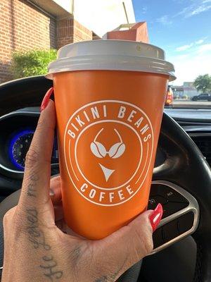 Passing By Had to stop to try Bikini Beans Coffee  Excellent service  thanks Dollss