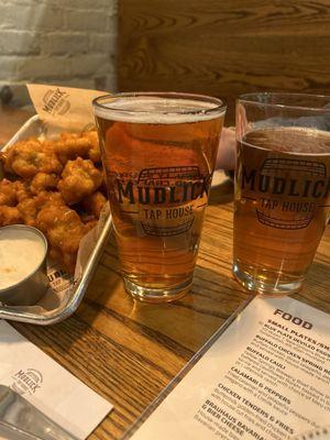 Excellent draft beers and Buffalo cauliflower!!