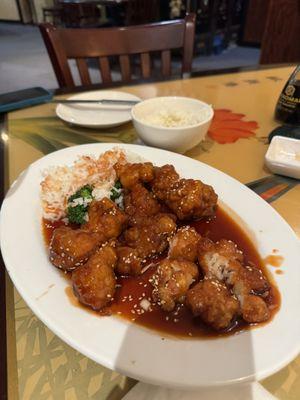 Sesame chicken