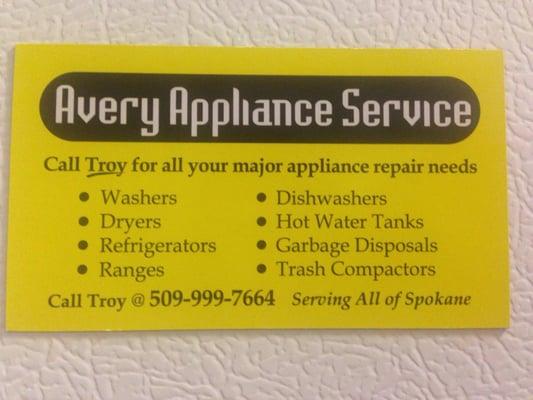 Avery Appliance Services