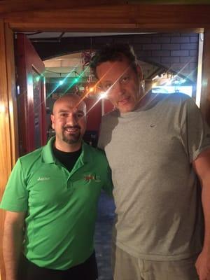 Hollywood celebrity at Nuestro Mexico Vince Vaughn