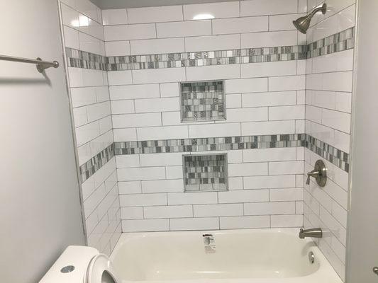 Tile installation