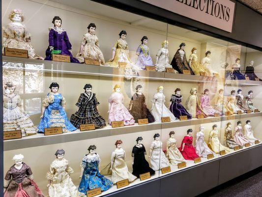 First Lady Dolls at Cape Fear Museum of History and Science