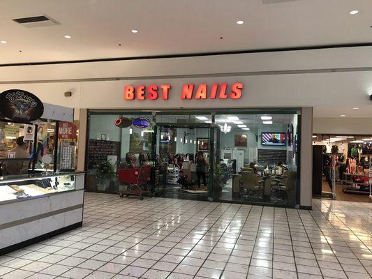 Nail salon I visited while in Texas