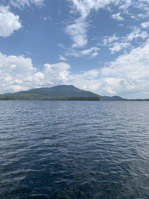 View from the boat