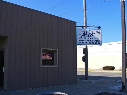 Abe's is centrally located in downtown Monticello, Ind.