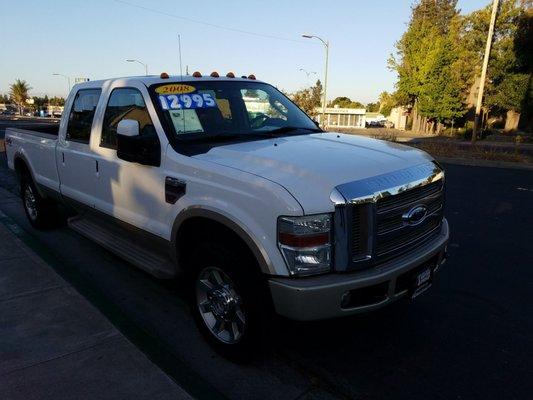 Wow !!! That's a amazing price for a 2008 Ford F250 King Ranch diesel Truck