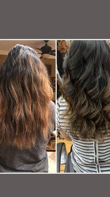 Before and after by Sarah, love it!