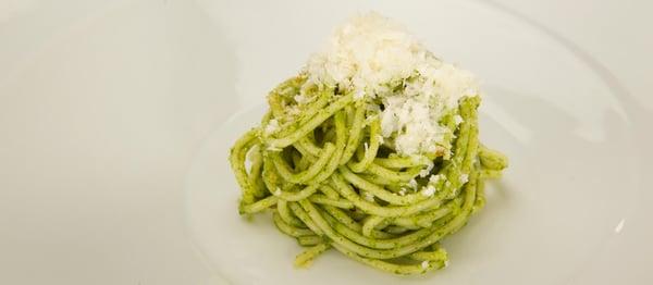 Aglio e Olio con Pesto