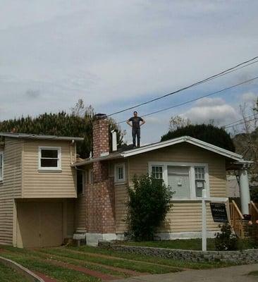 Don't tell my broker that's me on the roof!