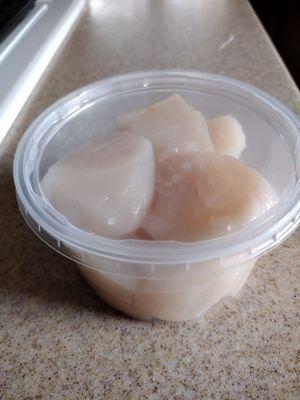 Sea scallops B4 Huge and fresh