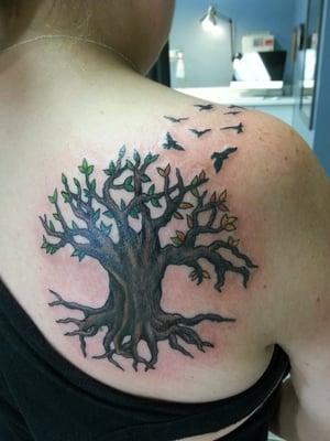 Tree of life done by Nikki. 09/2013