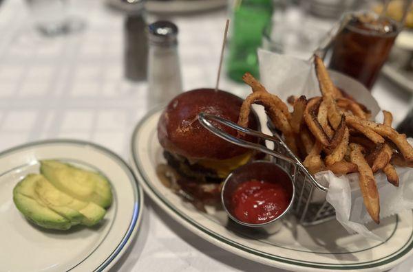 French Fries Burger