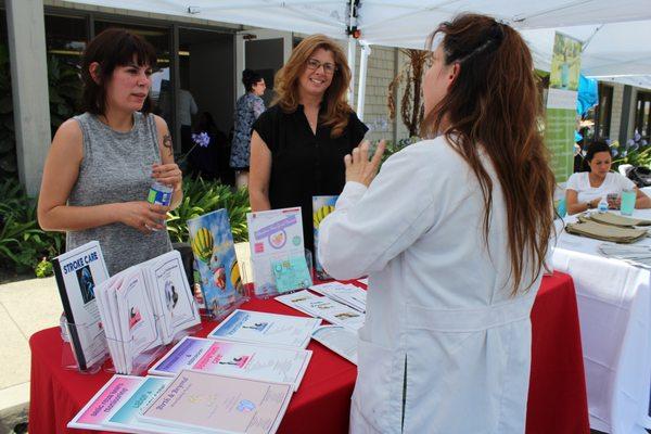 NEO staff at a local career fair.