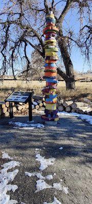 Art along the trail