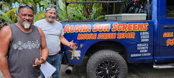 Aloha Sun Screens