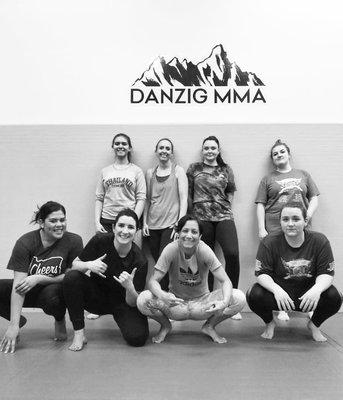 Women's MMA class