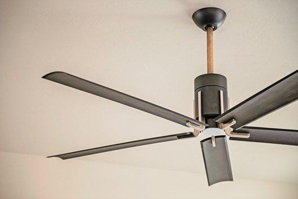 Contemporary fan for living room!