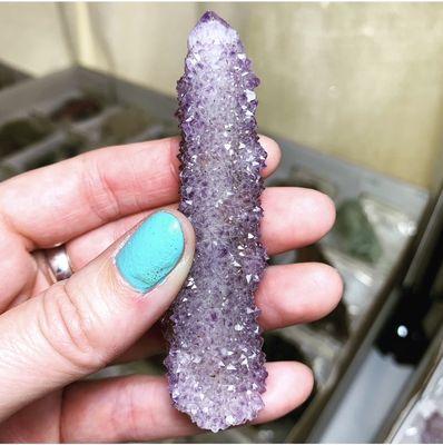 Amethyst wand.