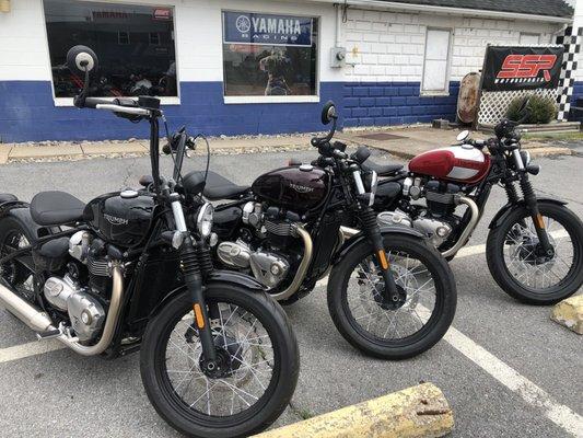 Make every day your Independence Day on a new Triumph Bobber