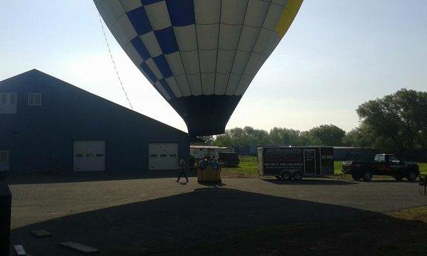 Hot Air Balloon at McDermott's Harley-Davidson