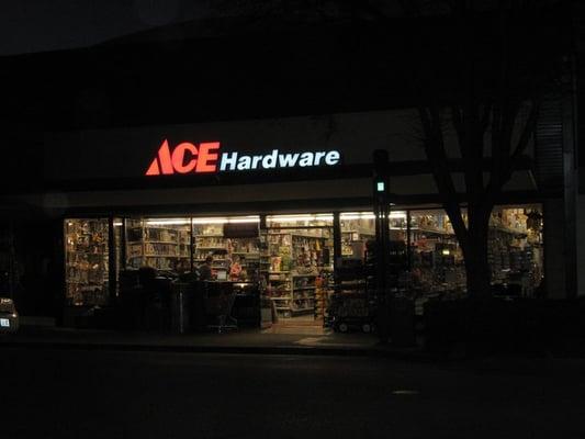 Ace at night