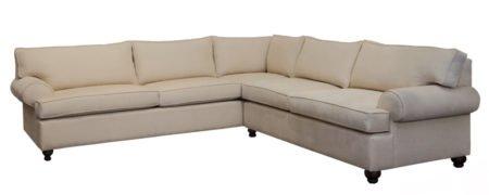 This Sectional is wonderfully classic and will match with any style of home decor. You can also create your own sofa to your specifications.