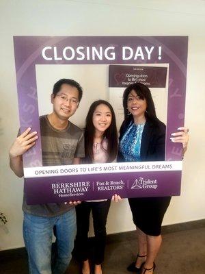 Congratulations to Eric and Myint Win on their new home!