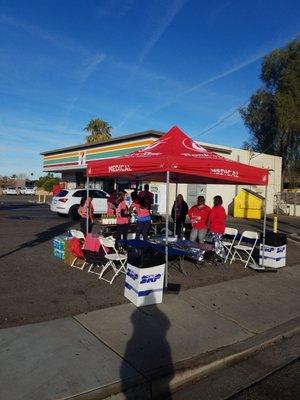 Supporting the 2019 P.F. Chang's Rock and Roll Sports Marathon.