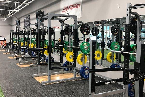 8 power racks!