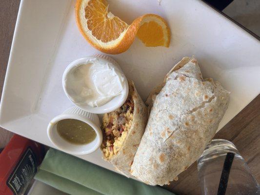 Burritos for breakfast