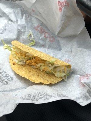 Where's the rest of my taco???