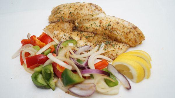 Grilled tilapia