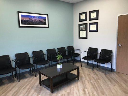 Our Patient Waiting Area!