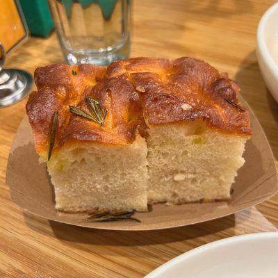 Complimentary Focaccia Flat Bread