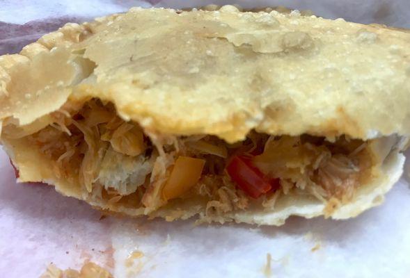 Inside the Crab Empanada