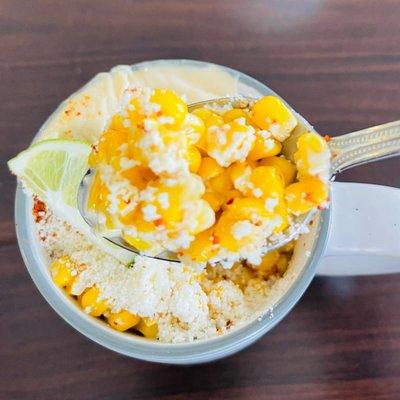 Esquite (basically Elote in a cup)