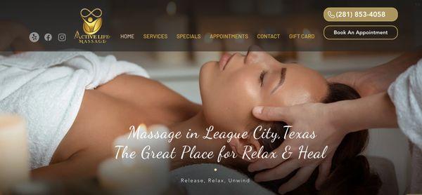 Active Life Massage. In League City, our spa is a haven for reflection and inner discovery. We invite you to enjoy a variety of Massage Spa.