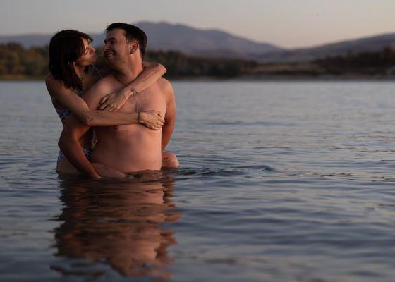 Cold water makes for the best pictures! Taken at Hyrum Dam!