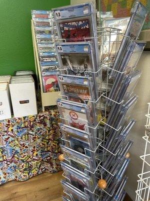 Just some of our graded comics