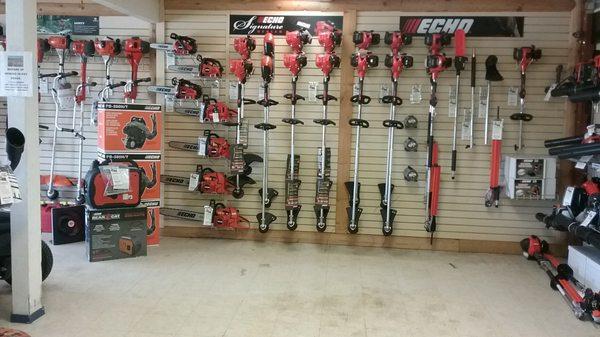 Some of our Echo and Shindaiwa selection