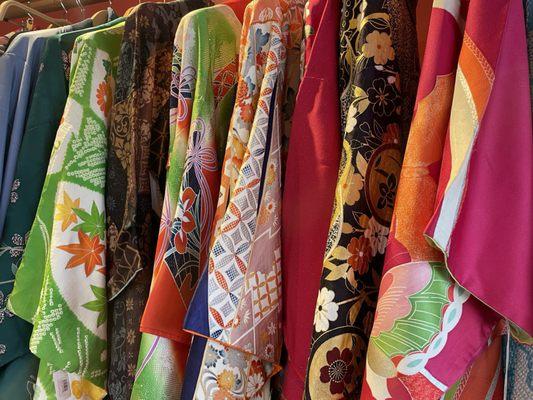 Vintage kimonos