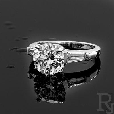 2.7 Carat Diamond Engagement Ring