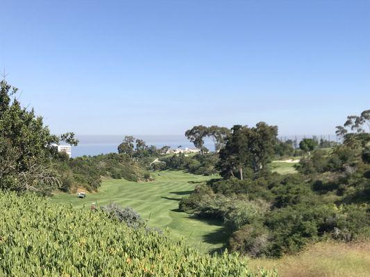 View of the golf course from Nautilus St.